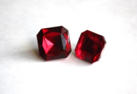 Пуговицы COL 1-18 мм (square glass 103 xl-03) 900 шт.