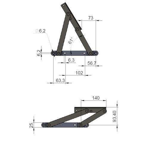 409(гнутый)-механизм"акосс"(комкор)