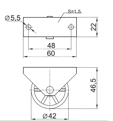 №512 опора колесная окулово