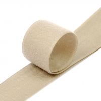 Лента контактная липучка 25мм. 291 (бежевая)