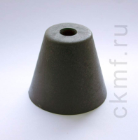 Опора пластик Н-60 конус (под саморез/болт)