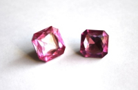 Пуговицы COL 4-20 мм (square glass 103 xl-03) 900 шт.