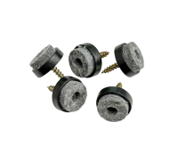 Подпятник FH-006 (саморез, черный)