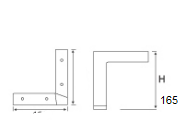 опора н-104 (н-165) (sand black)