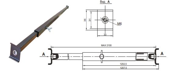 №603/1 труба телескопическая окулово