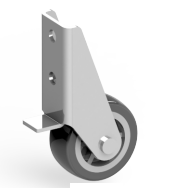 Колёсная опора 632.00.000М(серое колесо)