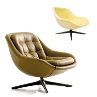 Каркас кресла H-4177 с опорой зведа (Black coffee)