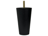 Опора пластик 1009 Black (Н-120)