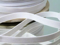 Резинка 10 мм.(белая) 100 мет.