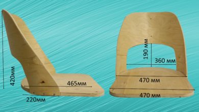 №5-4 спинка каркаса для стула