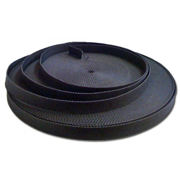 стропа черная 10 мм