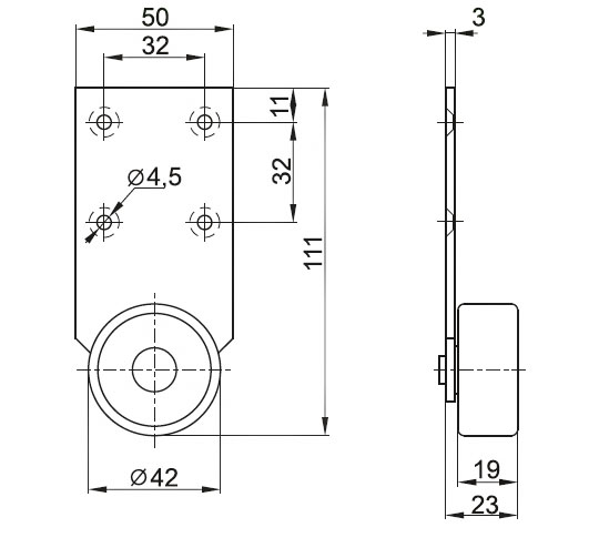 №544р опора колесная окулово