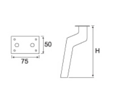 опора н-102 (н-180) (green brass)