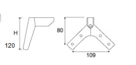 опора н-049 (н-120) (black)