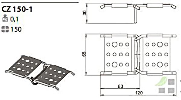 зацеп hf-009 (cz 150-1)