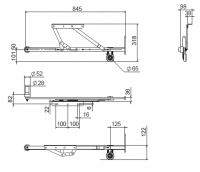 №358-БЕЗ ТЯГ Механизм Окулово