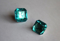 Пуговицы COL 7-20 мм (square glass 103 xl-03) 900 шт.