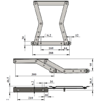 МеханизмТик-Так+телескоп шаг 600 (БЕР.полим.)
