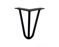 Опора "Hairprin Leg (Спица) " Н-200 Black