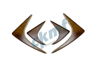 Комплект опор из дерева LUXE (цвет орех)