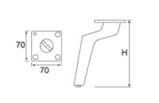 опора н-100 (н-120) (black)