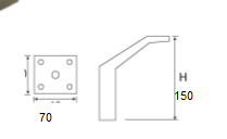 опора н-090 (н-155) (black)