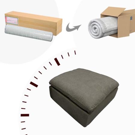 пуф melisa h-010 (бежевый) 100х100х40