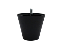 Опора пластик TS 026-5 H67 (черный)