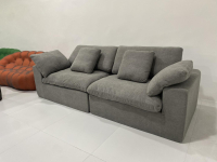 Диван Melisa-2 H-010 (серый) 263х100х70