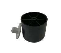 Опора B-50 (черная) с демпфером под саморез