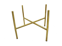 каркас пуф золото