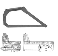 Механизм "Дельфин малый"(черный)