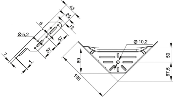 кронштейн 538.00.000