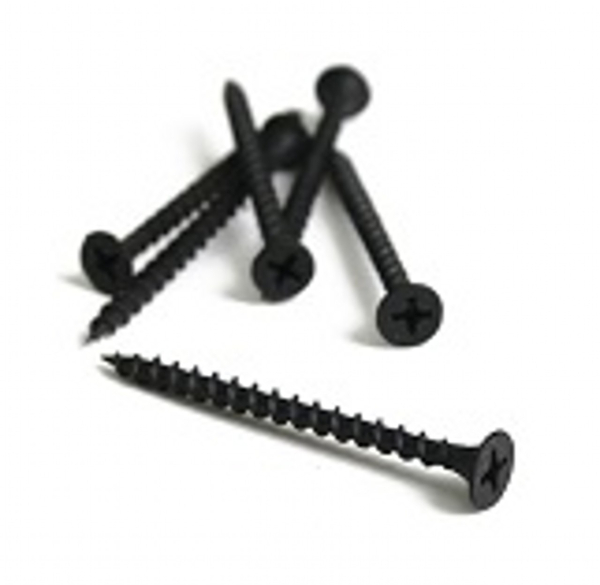 саморез чёрный по дереву 15 кг. 3.5х19