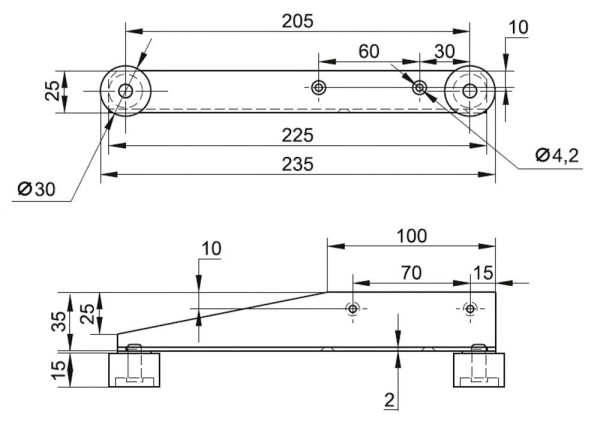 колёсная опора 133.00.000