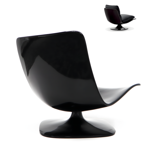 заготовка кресла h-4171 (белый пластик)