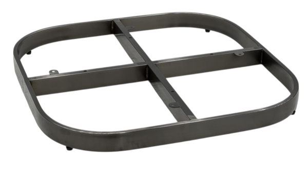 опора квадрат cq-018 (540x540 h-50 shining black)