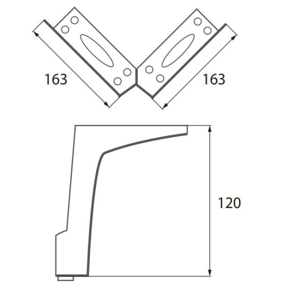 опора н-092 (н-120) (shining black)