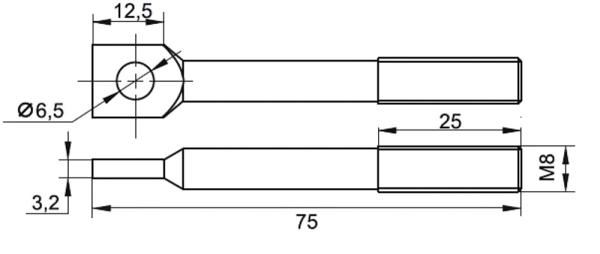 шпилька 241.00.000 l75