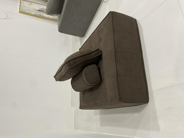 пуф ottoman h-038 (коричневый) 100х100х70