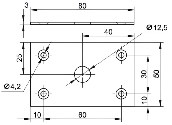 пластина 346.00.000