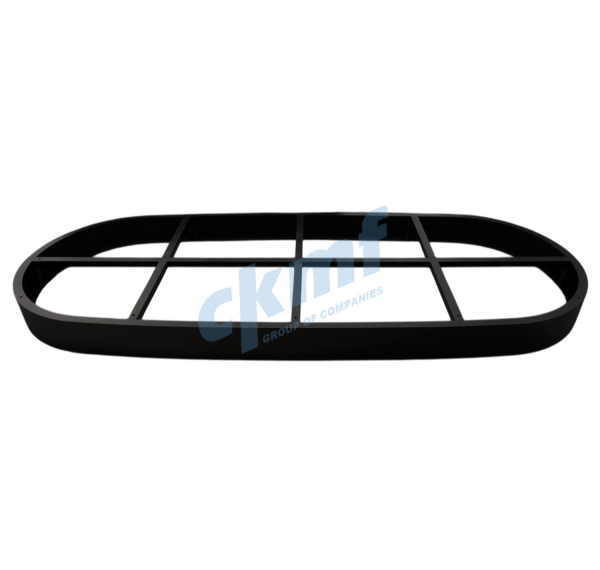 рама для пуфика или дивана c-018b  black (1650х562х90)