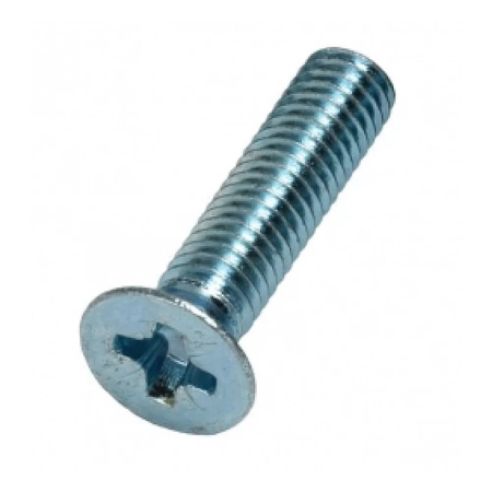Винт кр.потай 6х50 (цинк)