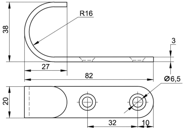 крючок 332.00.000