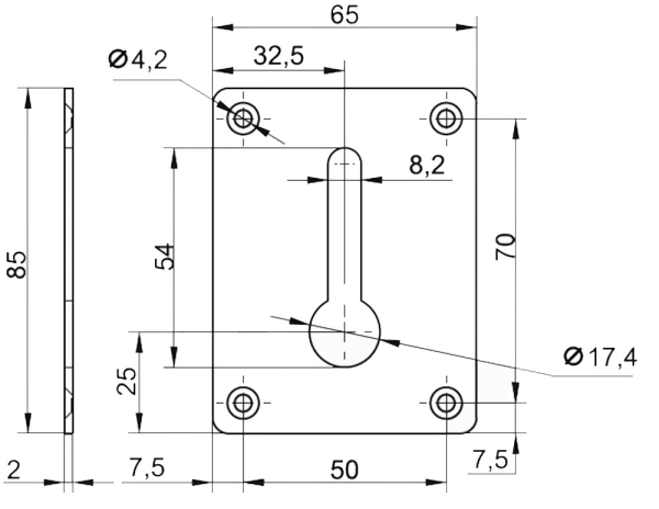 пластина 403.00.000