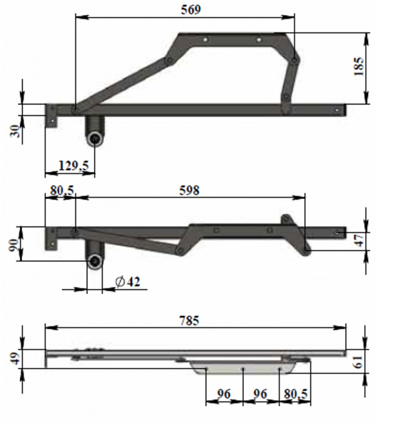 405/8-механизм"венеция"(комкор)