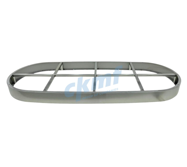 рама для пуфика или дивана c-018a  chrome (1390х560х90)