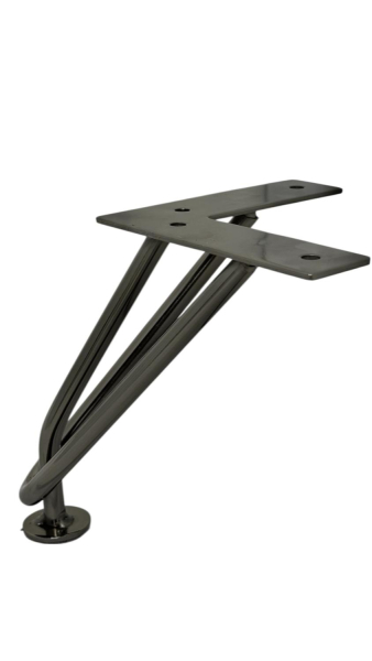 опора m-168 (спица) н-130 shining black