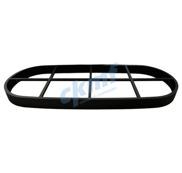 рама для пуфика или дивана c-018a  black (1390х560х90)