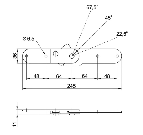 №542 механизм тр-ции подлокот.окулово